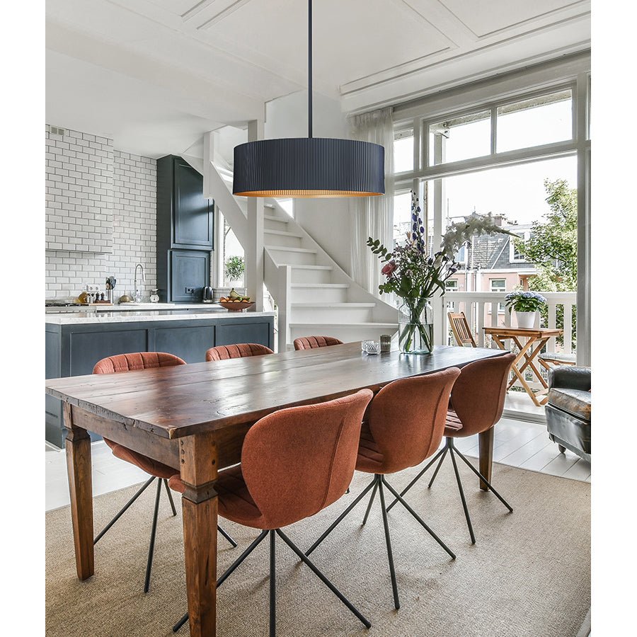 Chandelier Rexton - Blanc mat et or 22" by Canarm | Luminaires & cie