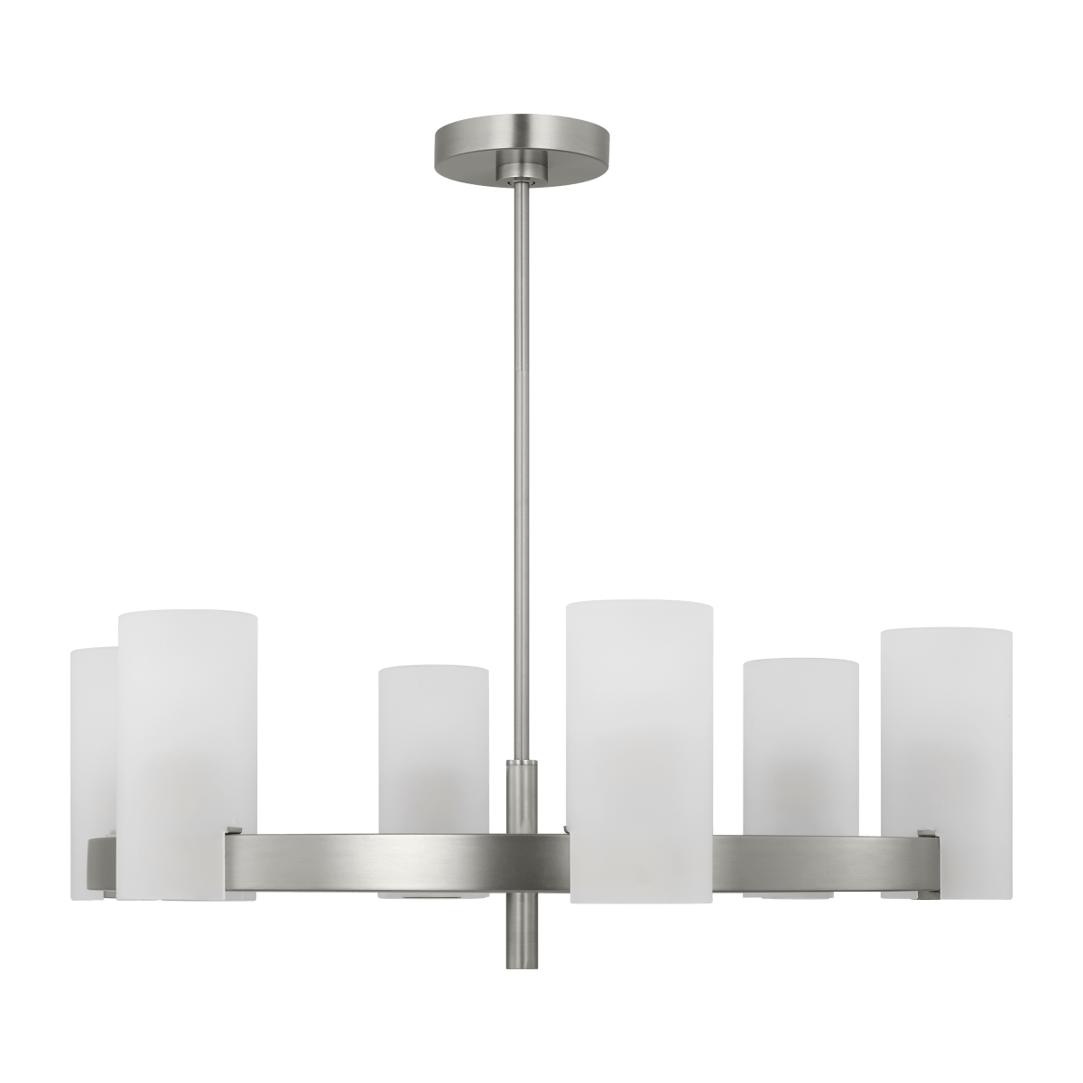 Chandelier Rhode - Acier brossé 30" by Visual Comfort Studio | Luminaires & cie