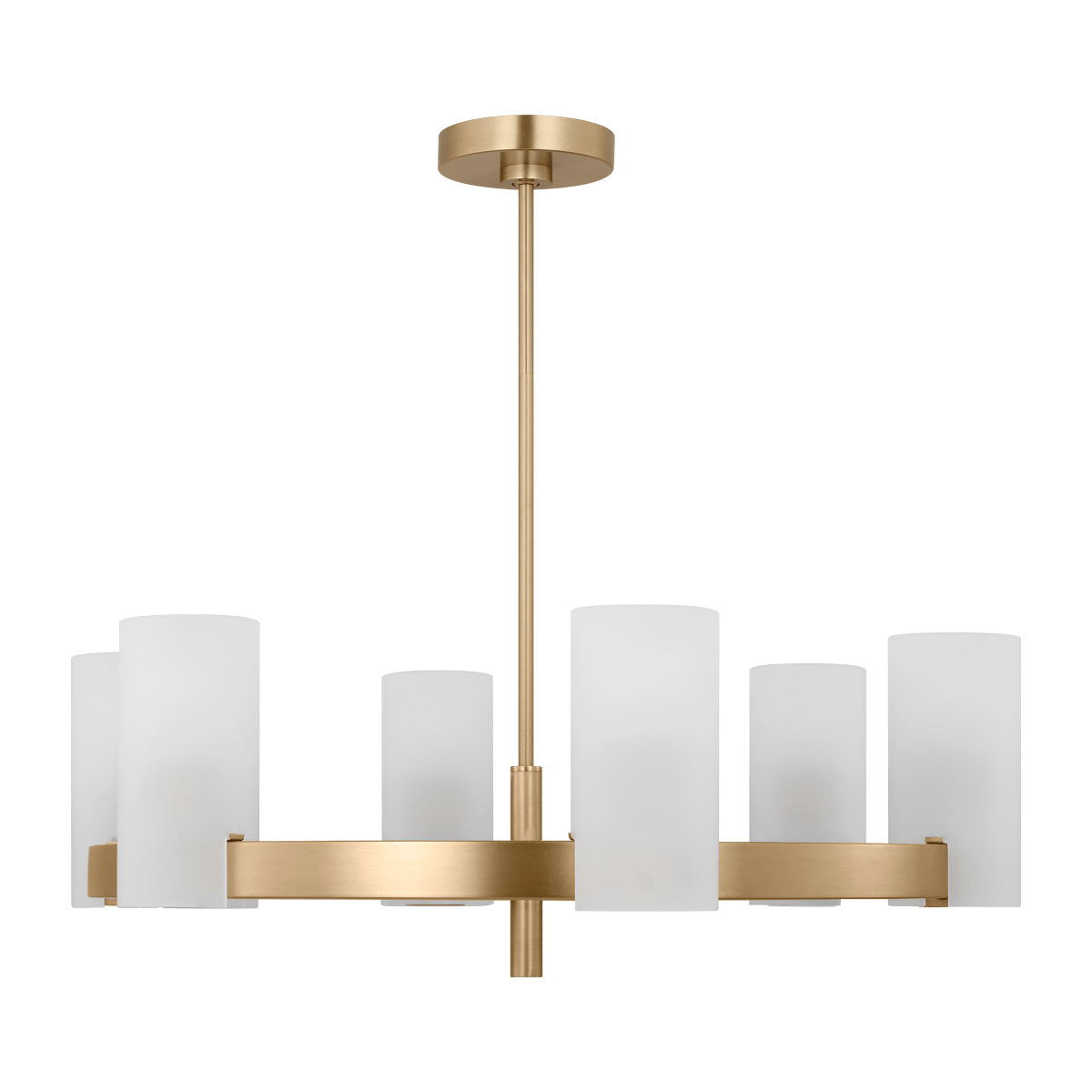 Chandelier Rhode - Laiton satiné 30" by Visual Comfort Studio | Luminaires & cie