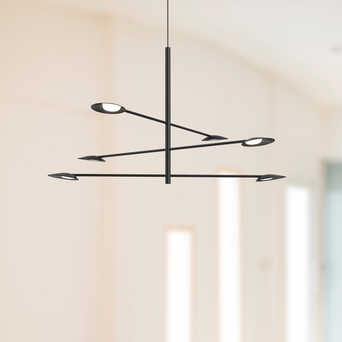 Chandelier Rotaire - 35 1/2" by Kuzco Lighting | Luminaires & cie