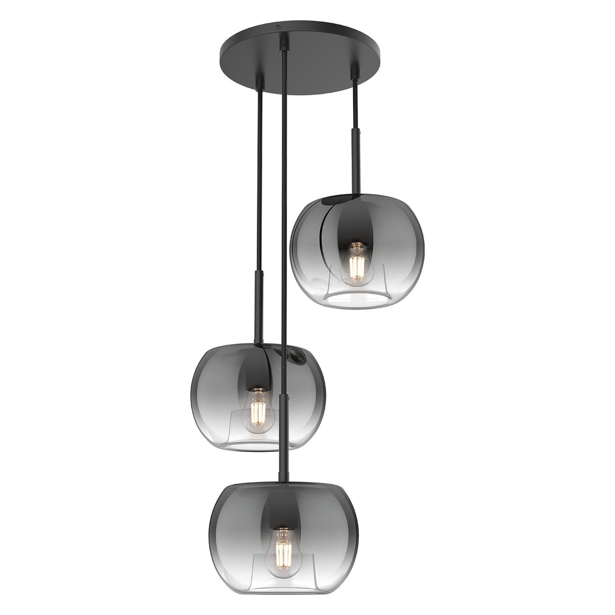 Lustre Samar Noir / Fumé – Kuzco Lighting