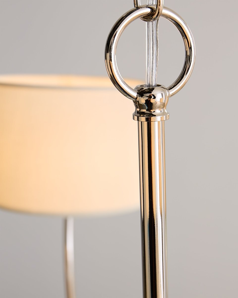 Chandelier Sawyer - Nickel poli 36" by Visual Comfort Studio | Luminaires & cie