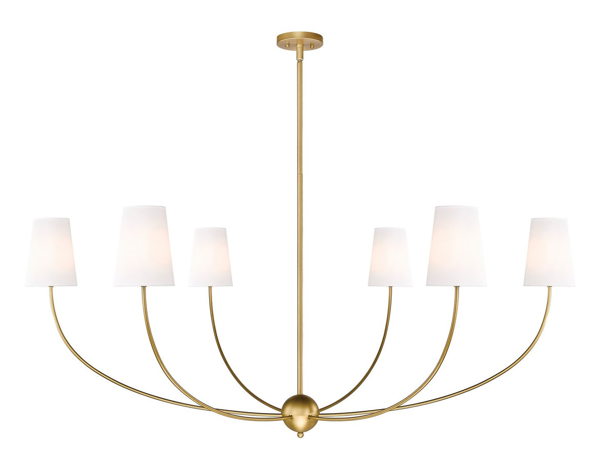Lustre Shannon Laiton frotté, 62" – Z-Lite