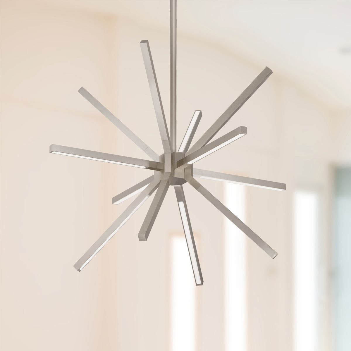 Lustre Sirius Minor Nickel brossé, 20 1/4" – vue 2