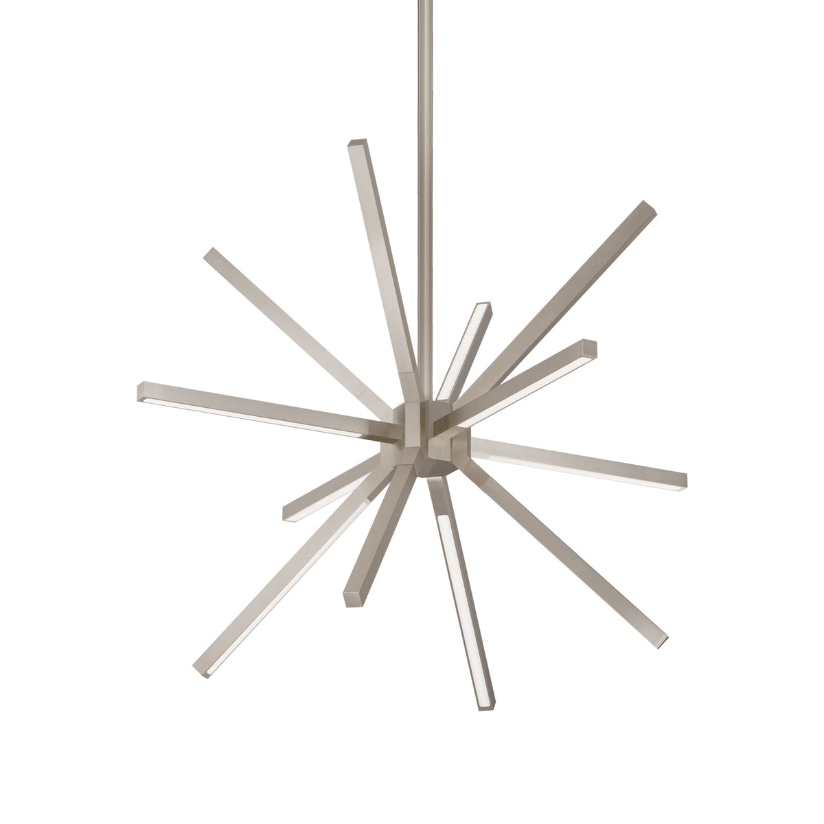 Lustre Sirius Minor Nickel brossé, 20 1/4" – Kuzco Lighting