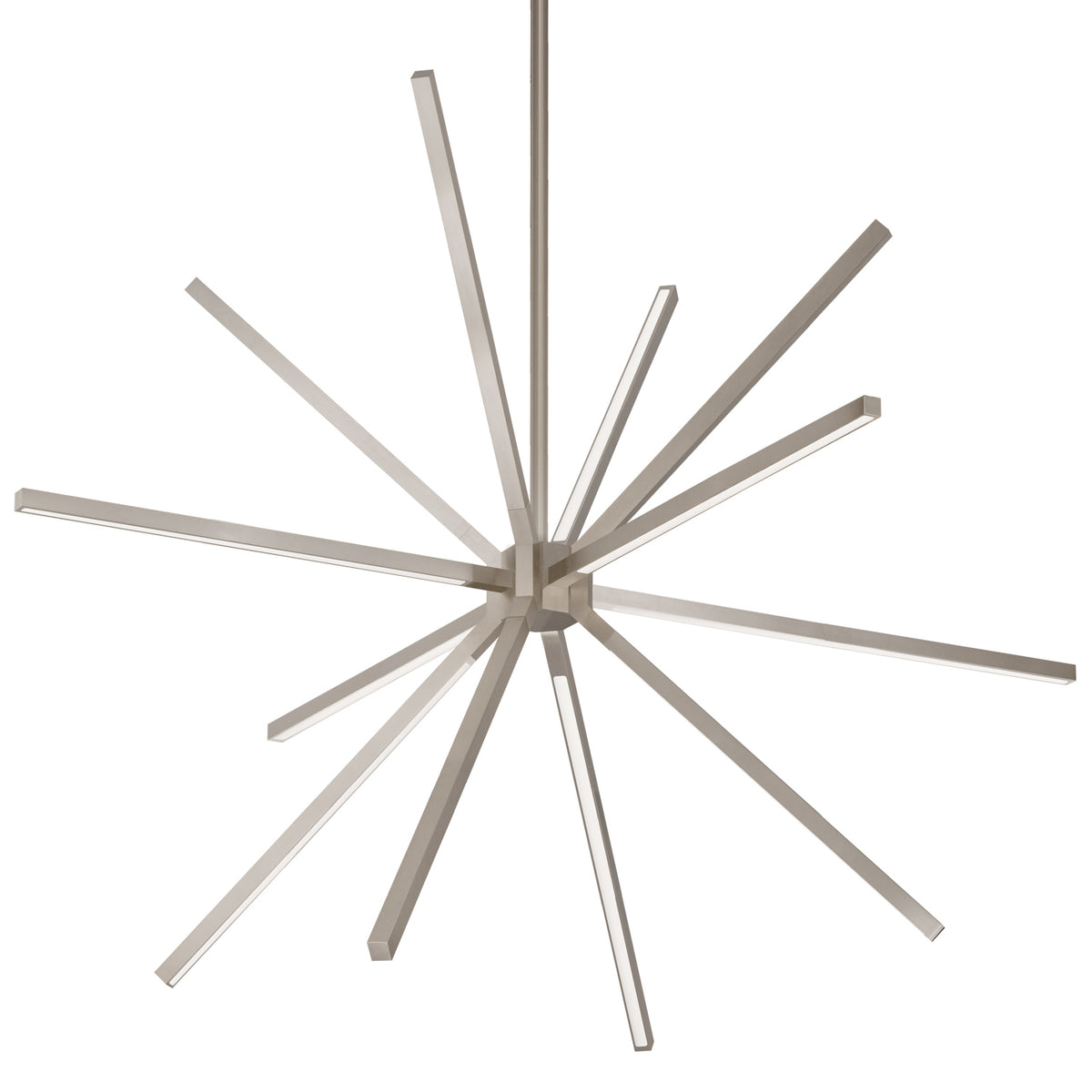 Lustre Sirius Minor Nickel brossé, 32 1/4" – Kuzco Lighting