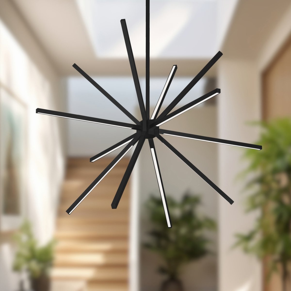 Chandelier Sirius Minor - Noir 32 1/4" by Kuzco Lighting | Luminaires & cie