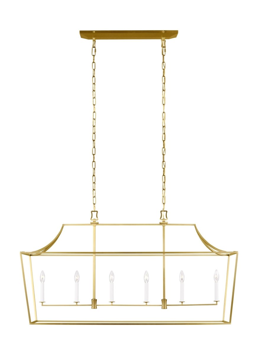 Chandelier Southold - Laiton brûlé 17" by Visual Comfort Studio | Luminaires & cie