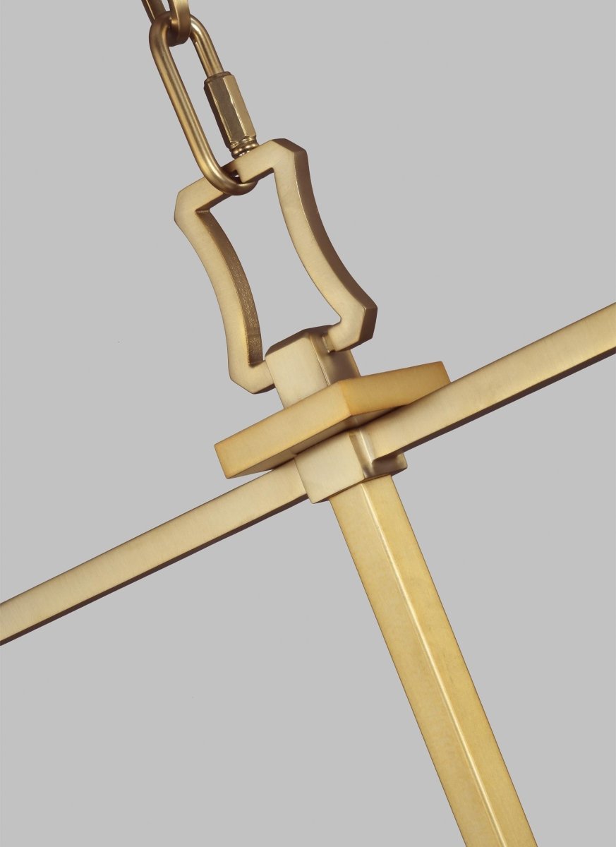 Chandelier Southold - Laiton brûlé 17" by Visual Comfort Studio | Luminaires & cie