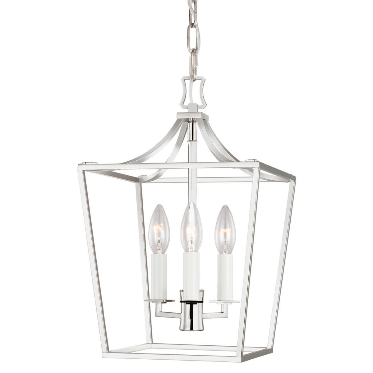 Chandelier Southold - Nickel poli 10" by Visual Comfort Studio | Luminaires & cie