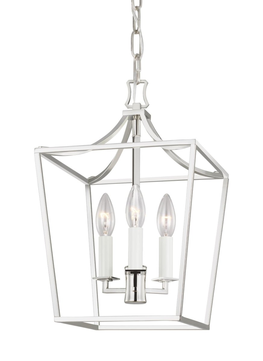 Chandelier Southold - Nickel poli 10" by Visual Comfort Studio | Luminaires & cie