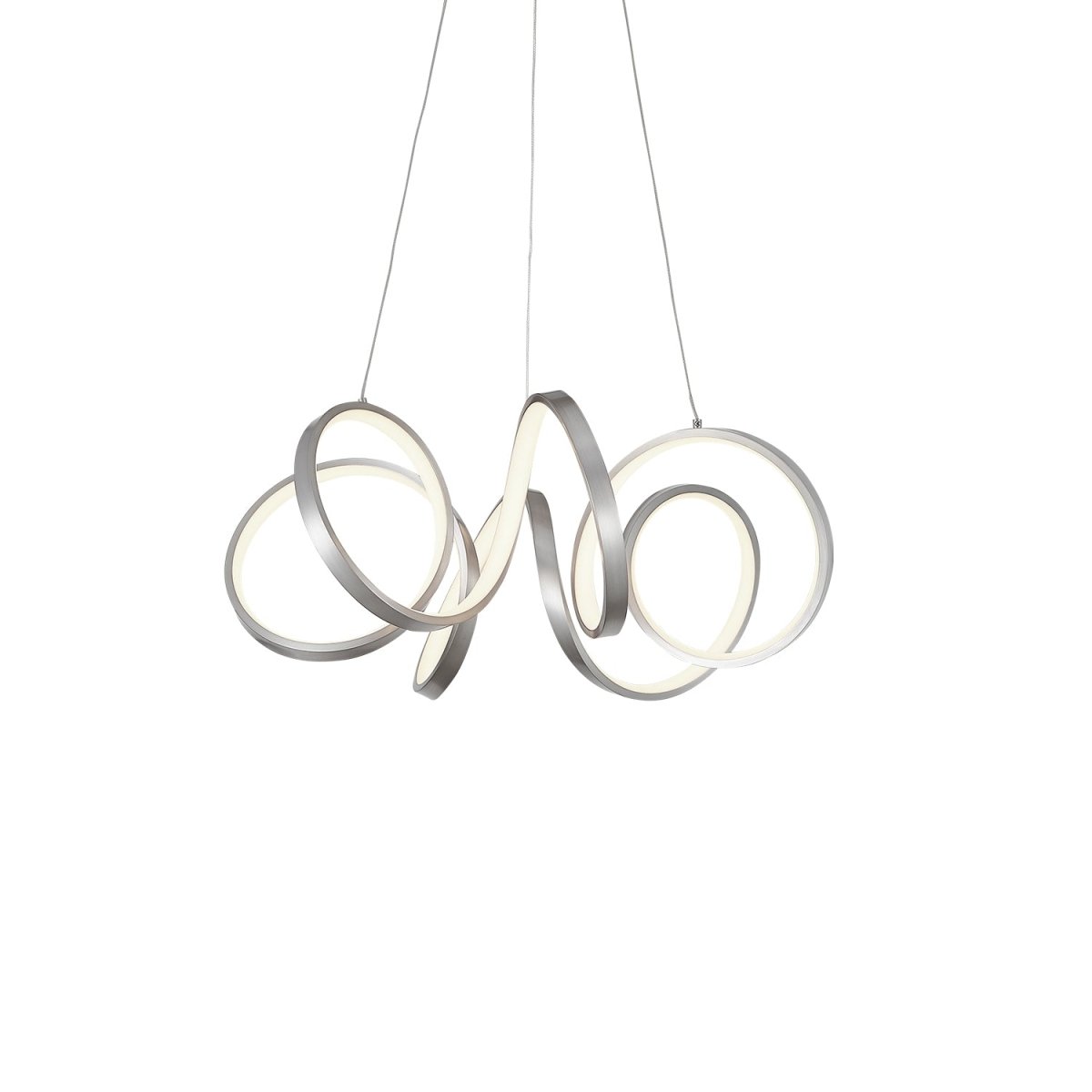 Chandelier Synergy - Argent antique 23 3/4" by Kuzco Lighting | Luminaires & cie