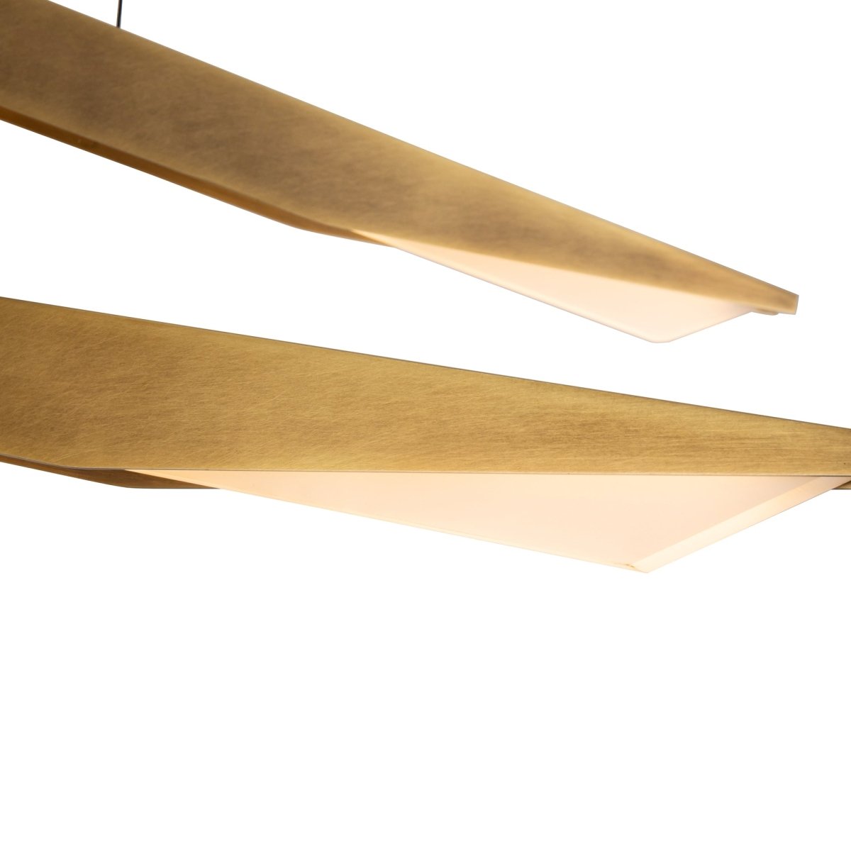 Chandelier Tachi - Laiton vintage by Kuzco Lighting | Luminaires & cie