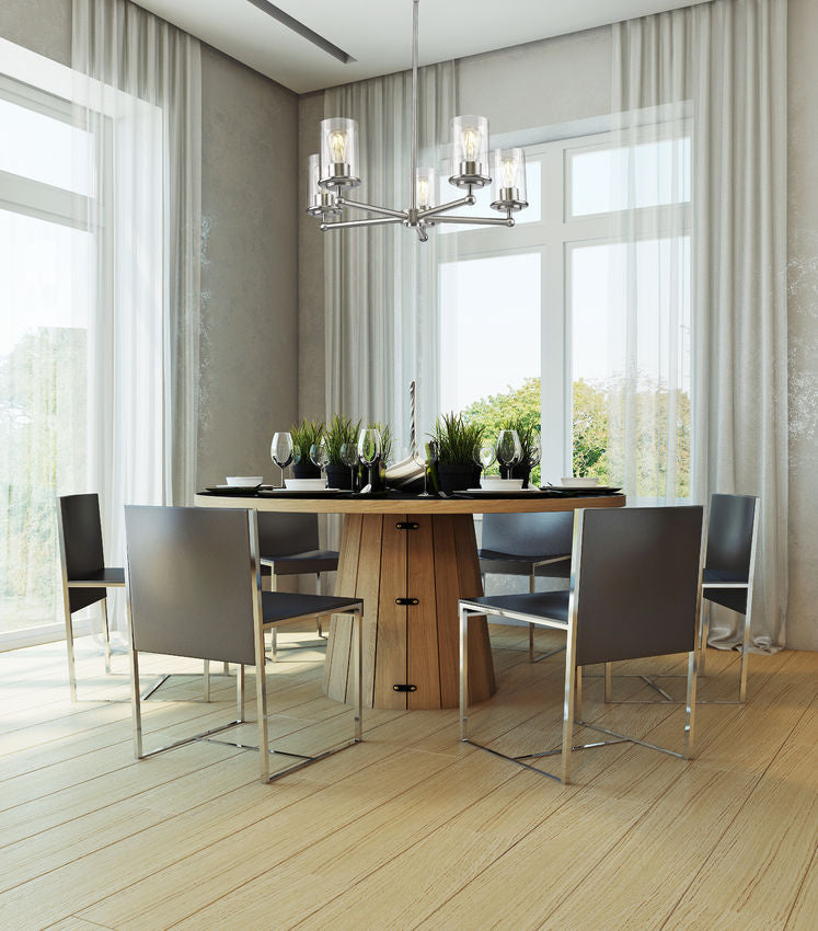 Lustre Thayer Nickel brossé, 26" – vue 7