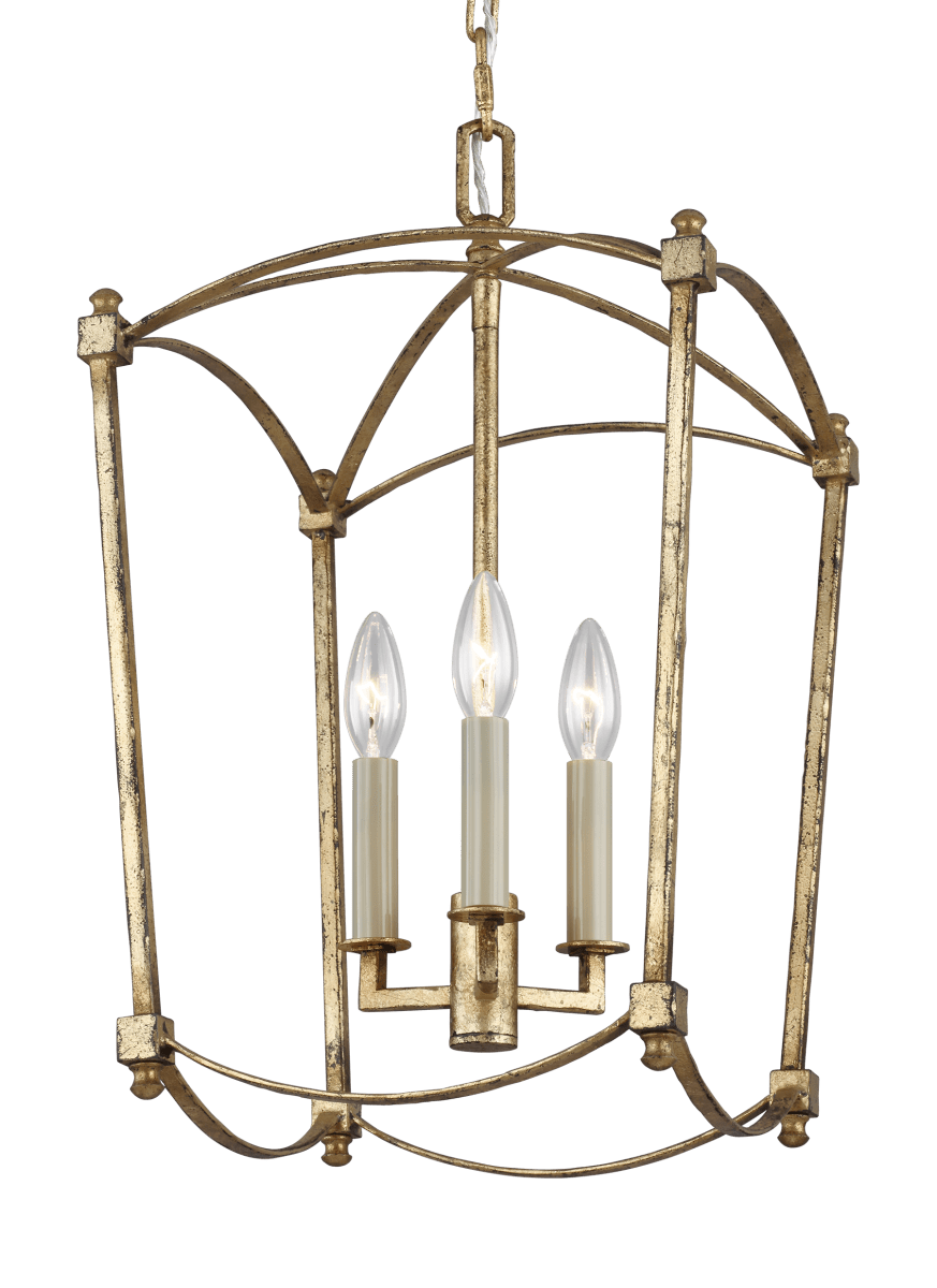Chandelier Thayer - Gild antique 12" by Visual Comfort Studio | Luminaires & cie