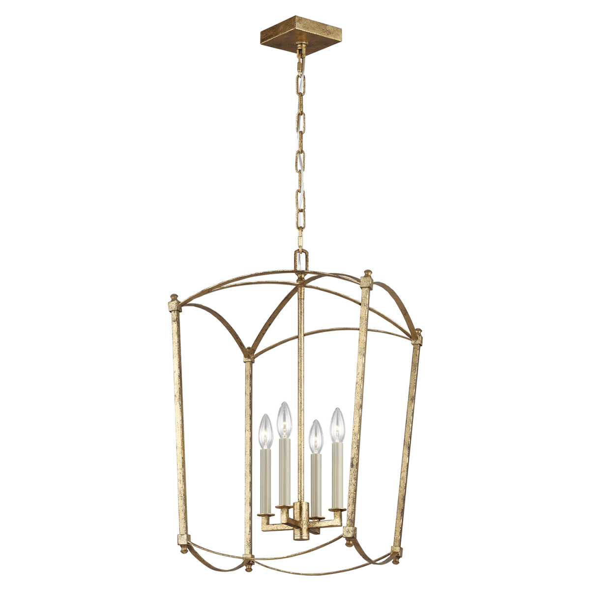 Chandelier Thayer - Gild antique 16" by Visual Comfort Studio | Luminaires & cie