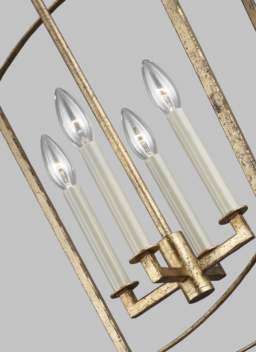 Chandelier Thayer - Gild antique 16" by Visual Comfort Studio | Luminaires & cie