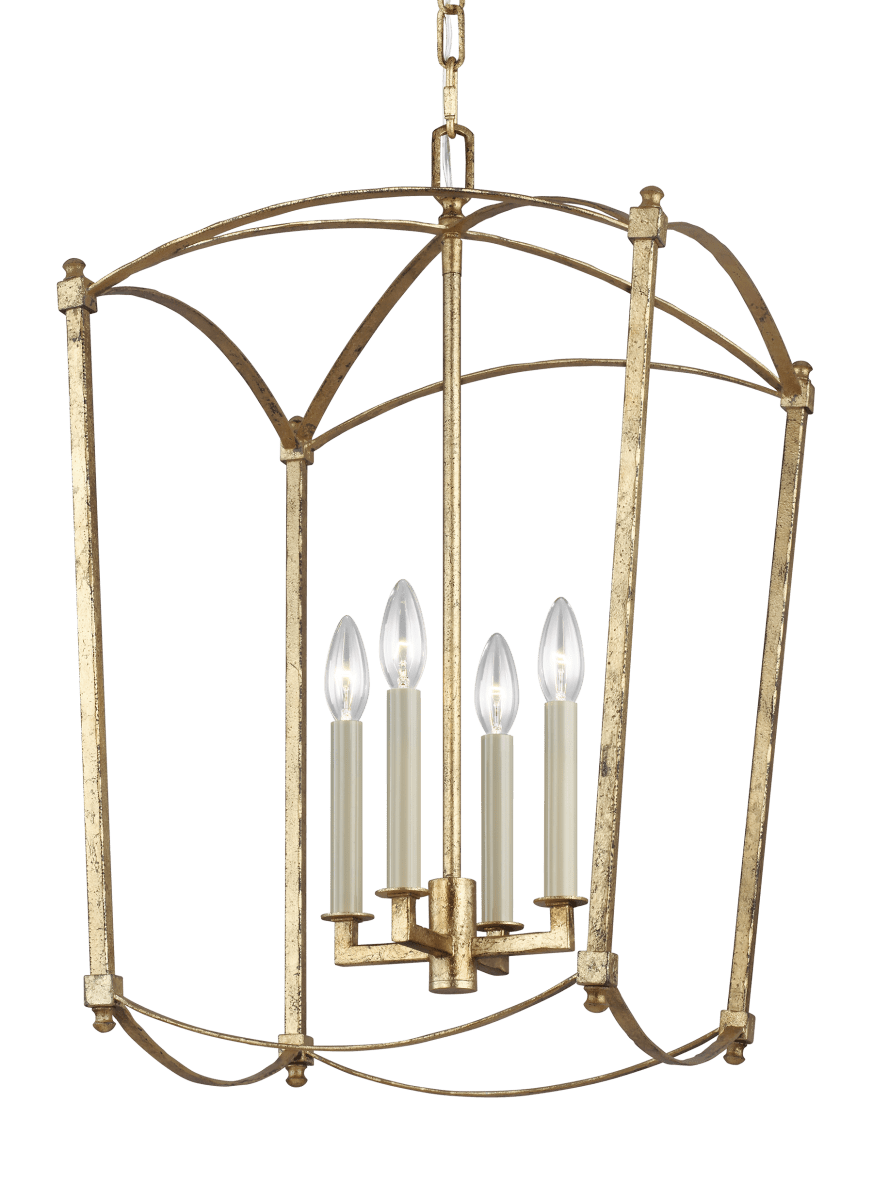 Chandelier Thayer - Gild antique 16" by Visual Comfort Studio | Luminaires & cie