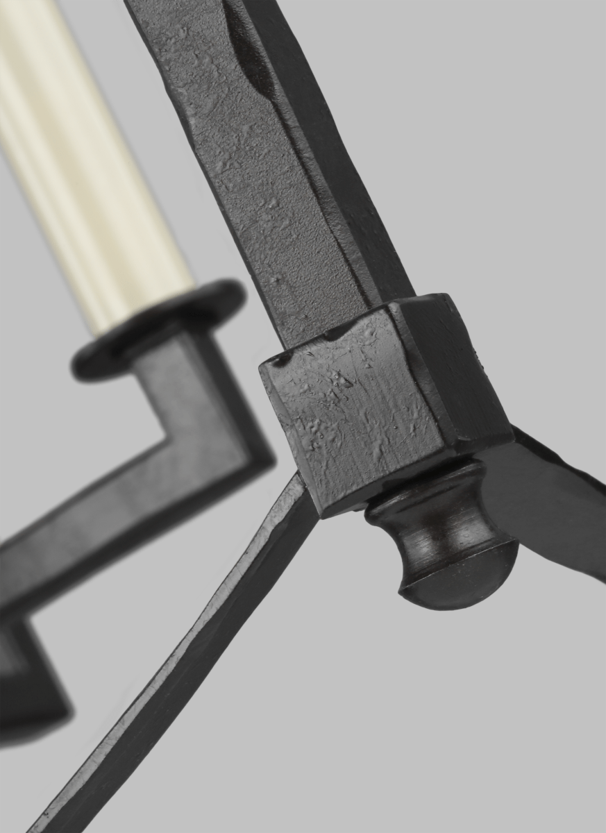 Chandelier Thayer - Smith Steel 19 1/4" by Visual Comfort Studio | Luminaires & cie