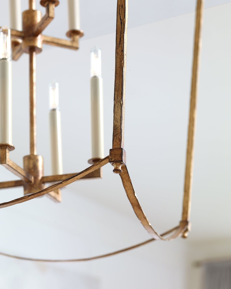 Chandelier Thayer - Smith Steel 19 1/4" by Visual Comfort Studio | Luminaires & cie