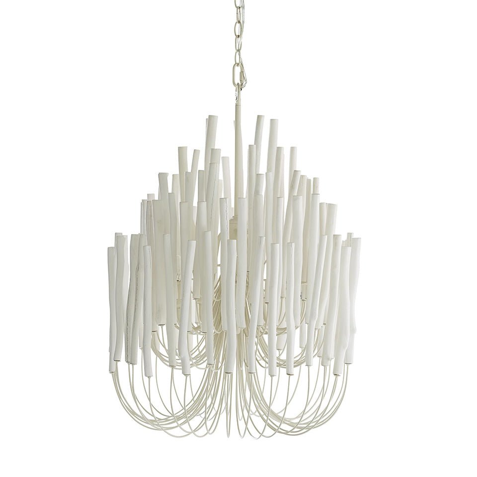 Chandelier Tilda - Petit Blanc by Arteriors | Luminaires & cie