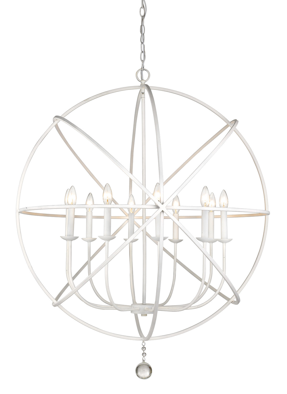 Lustre Tull Blanc mat, 36" – Z-Lite