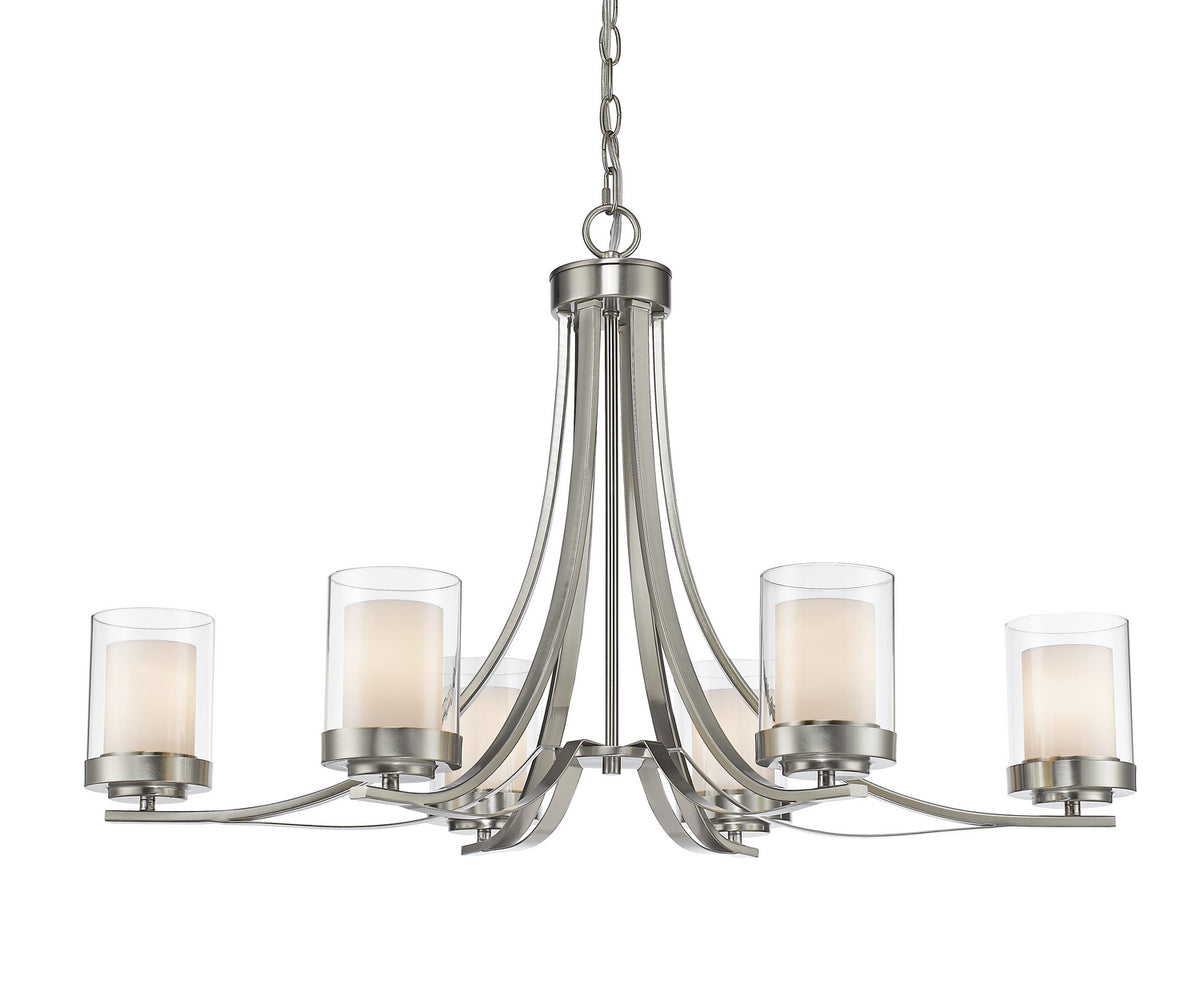 Lustre Willow Nickel brossé, 35 1/4" – Z-Lite