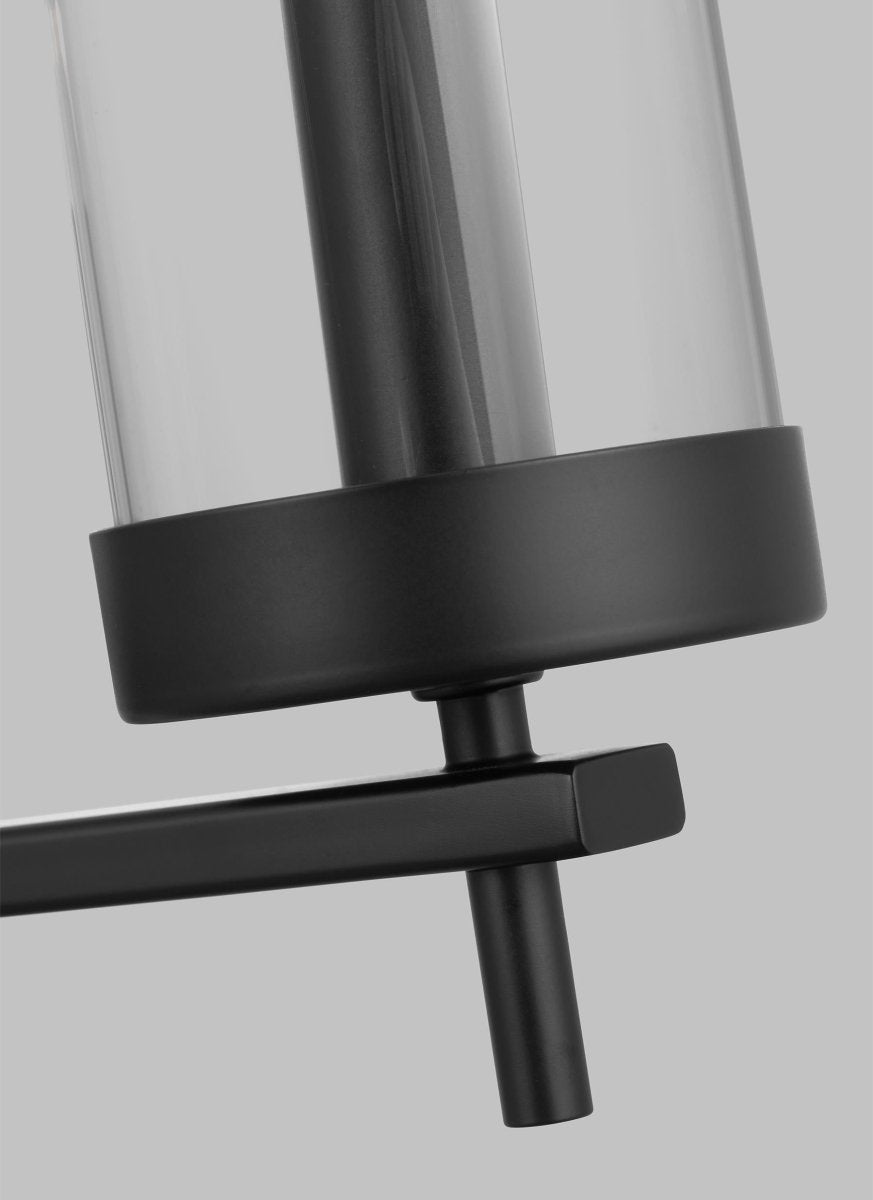 Chandelier Zire - Noir de minuit 18" Ampoules DEL incluses by Visual Comfort Studio | Luminaires & cie