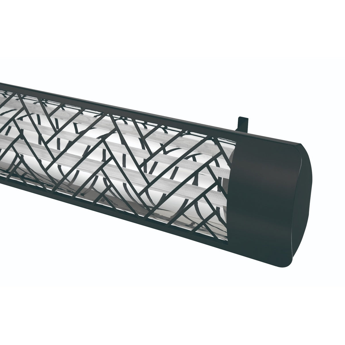 Chaufferette infrarouge 6000W EF60 Series Chevron, Noir, 240V – vue 3