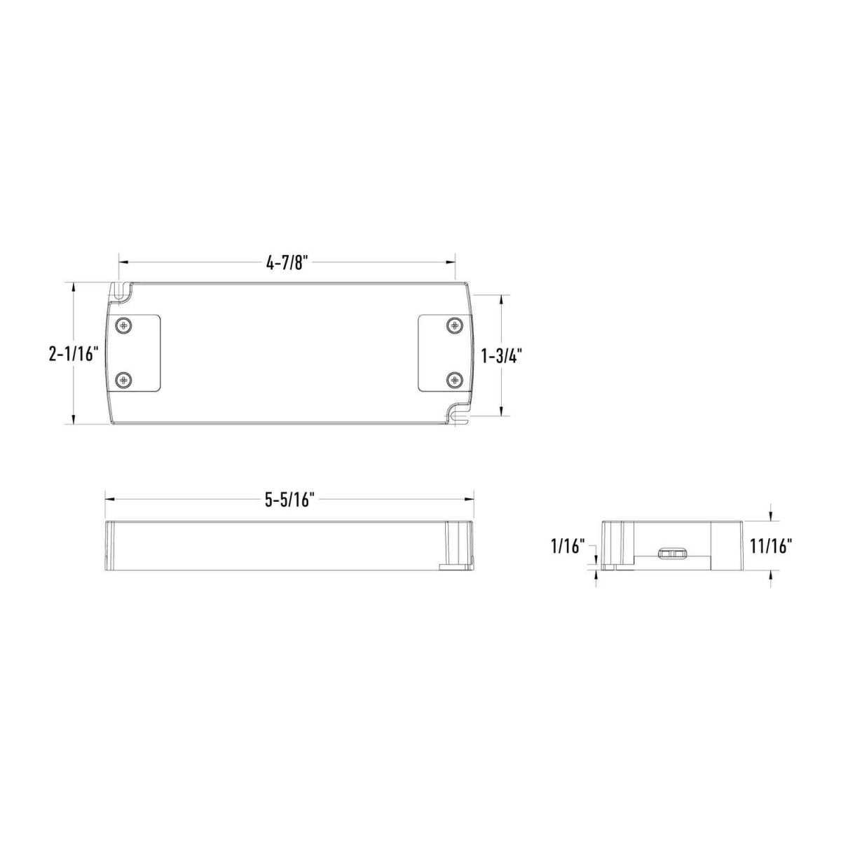 Driver DEL Driver - 24V 48 by dals | Luminaires & cie