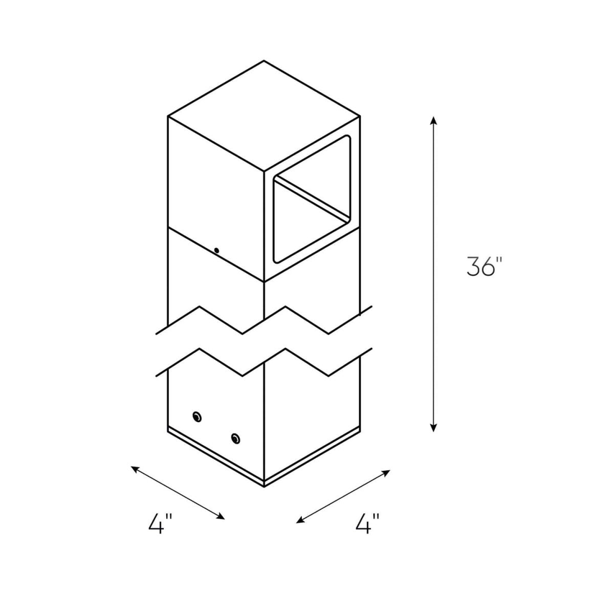 Éclairage de sentier Stature