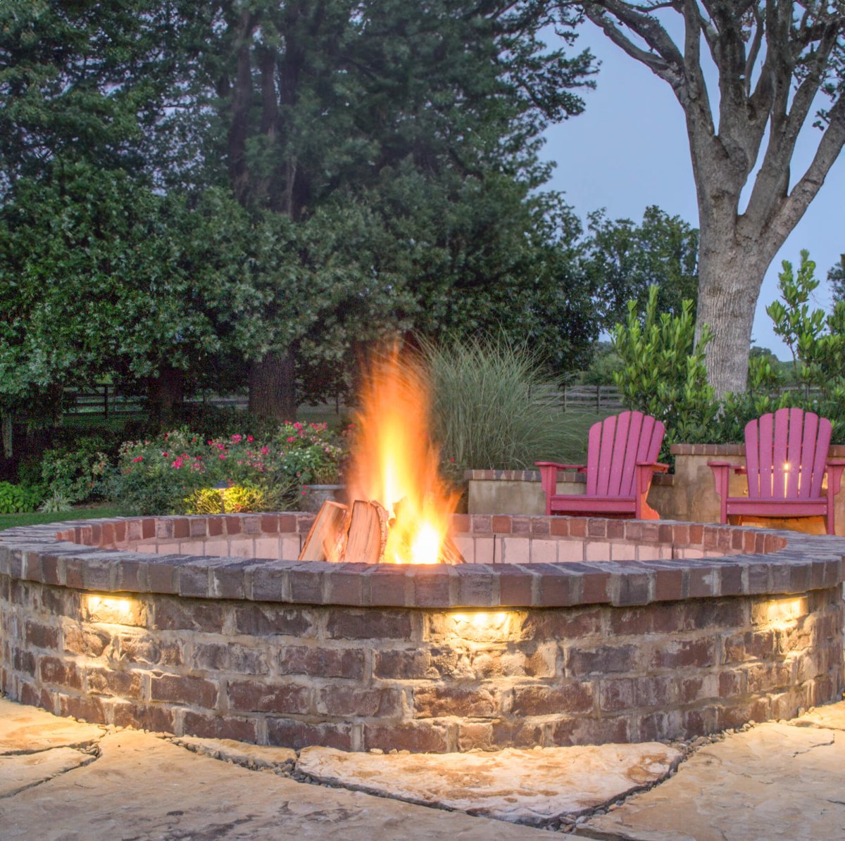 Éclairage paysager Contour