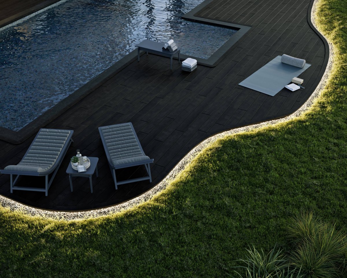 Éclairage paysager Flex