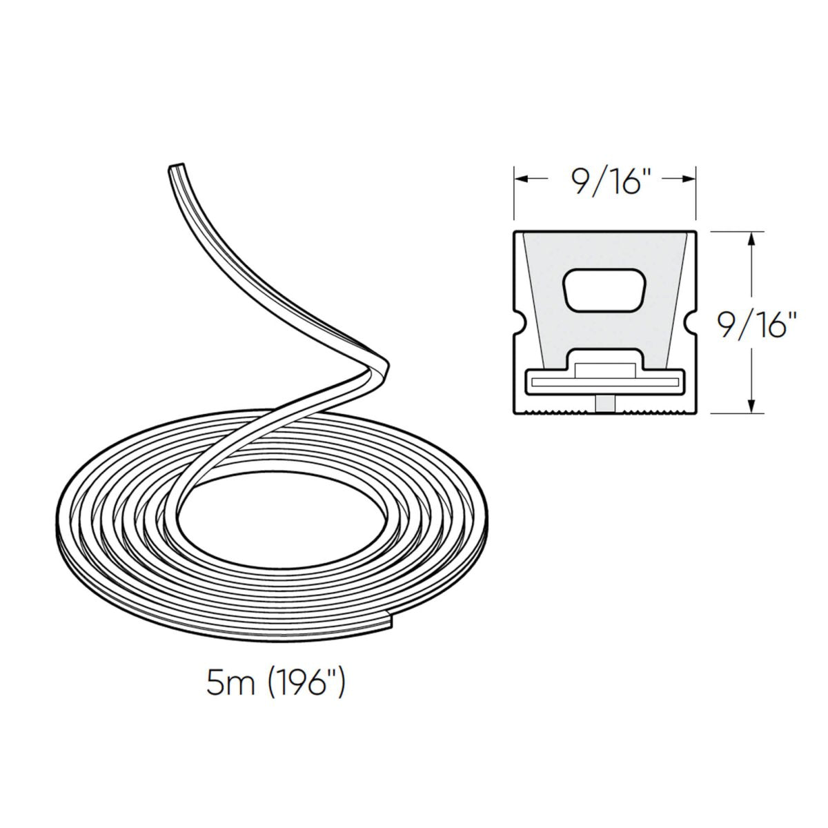 Éclairage paysager Flex