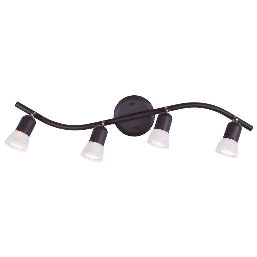 Éclairage sur rail James - Bronze frotté d'huile 26 1/2" by Canarm | Luminaires & cie