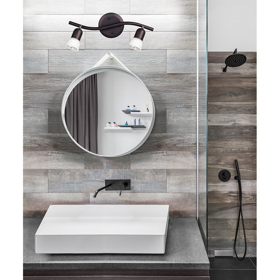 Éclairage sur rail James - Bronze frotté d'huile 26 1/2" by Canarm | Luminaires & cie