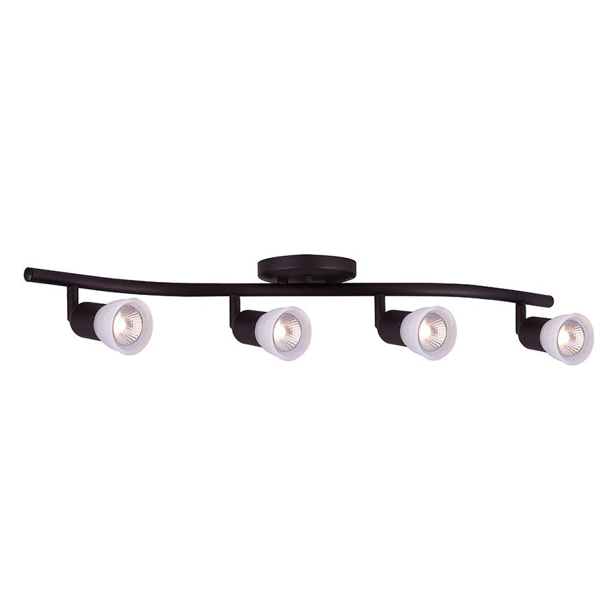 Éclairage sur rail James - Bronze frotté d'huile 26 1/2" by Canarm | Luminaires & cie