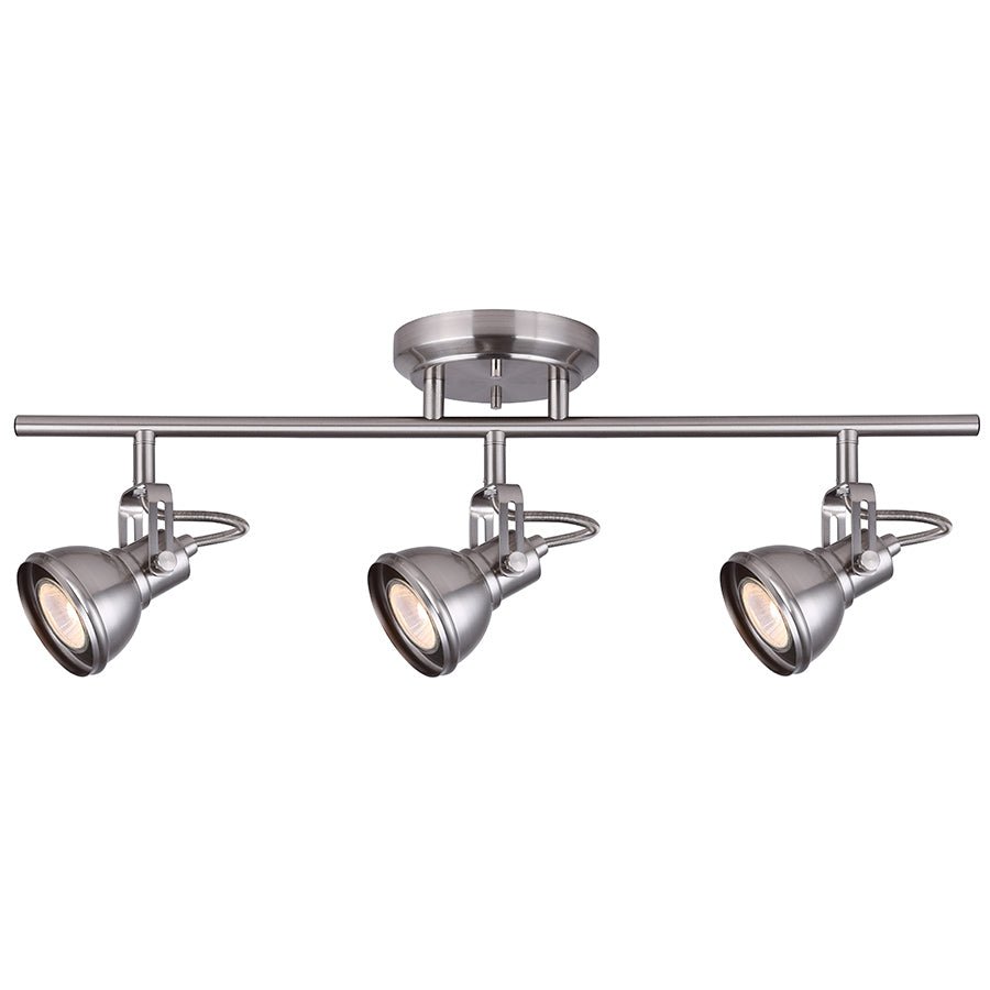 Éclairage sur rail Polo - Nickel brossé 22 1/2" 22 1/2" by Canarm | Luminaires & cie