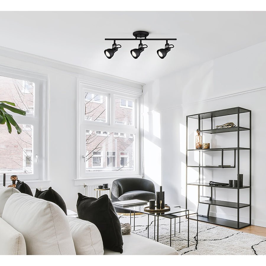 Éclairage sur rail Polo - Bronze frotté d'huile 29" 29" by Canarm | Luminaires & cie