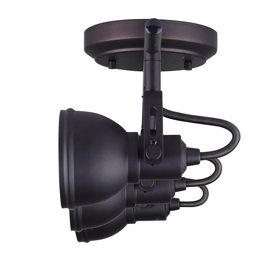 Éclairage sur rail Polo - Bronze frotté d'huile 29" 29" by Canarm | Luminaires & cie