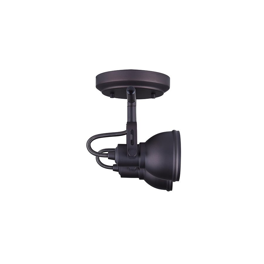 Éclairage sur rail Polo - Bronze frotté d'huile 29" 29" by Canarm | Luminaires & cie