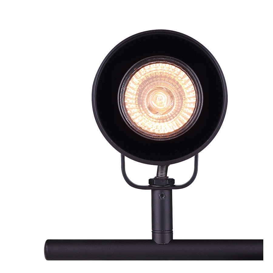 Éclairage sur rail Polo - Bronze frotté d'huile 29" 29" by Canarm | Luminaires & cie