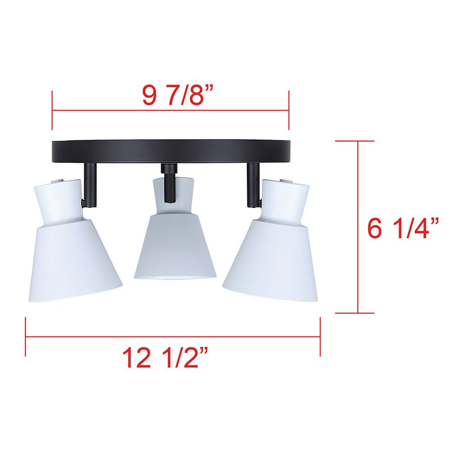 Éclairage sur rail Radley - 9.84" by Canarm | Luminaires & cie