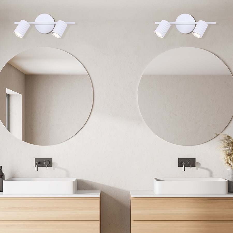 Éclairage sur rail Rexton - Blanc 29" by Canarm | Luminaires & cie