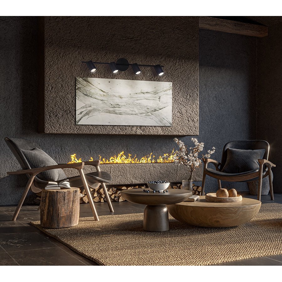 Éclairage sur rail Rexton - Blanc 29" by Canarm | Luminaires & cie