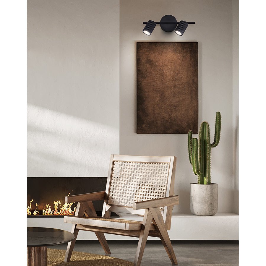 Éclairage sur rail Rexton - Blanc 29" by Canarm | Luminaires & cie