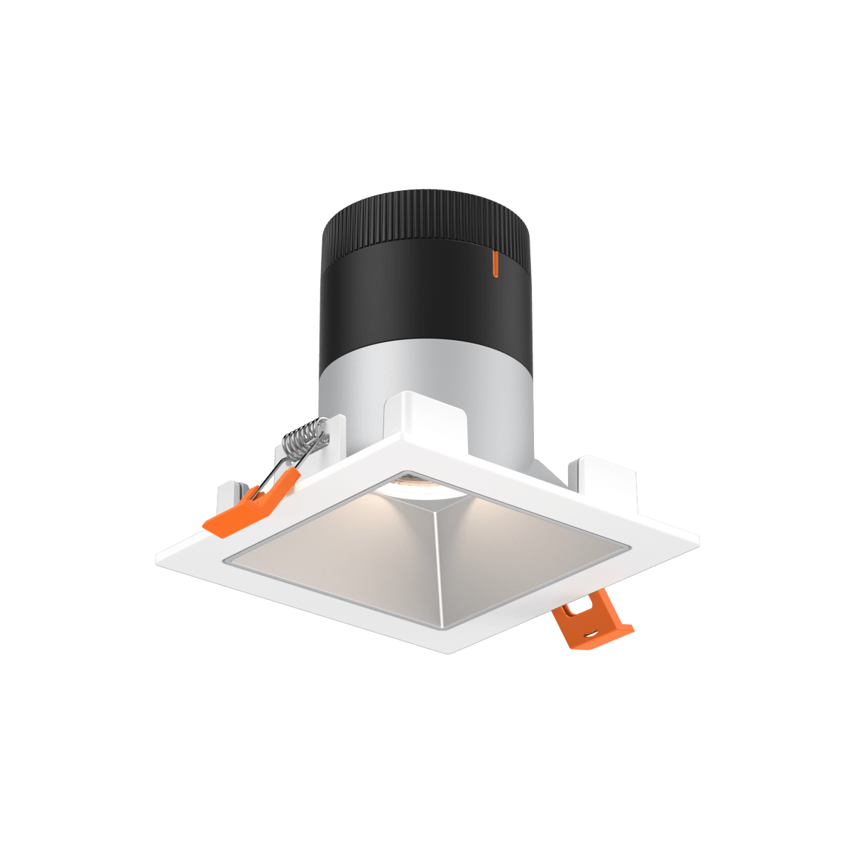 Encastré 3" carré Moda - 20° Blanc Alzak by dals | Luminaires & cie