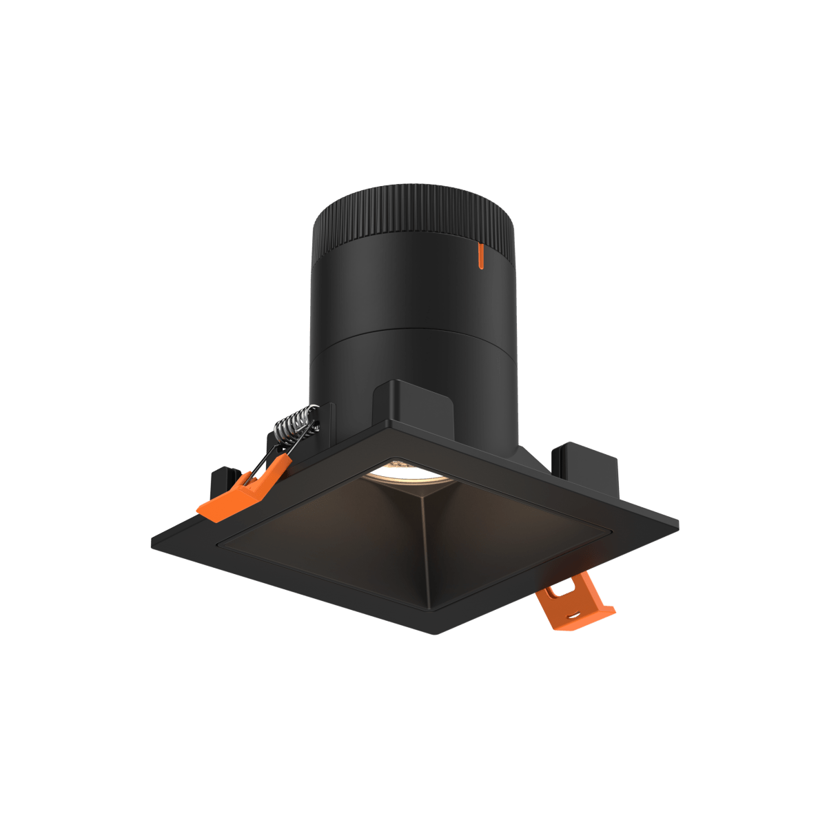 Encastré 3" carré Moda - 20° Noir Noir by dals | Luminaires & cie