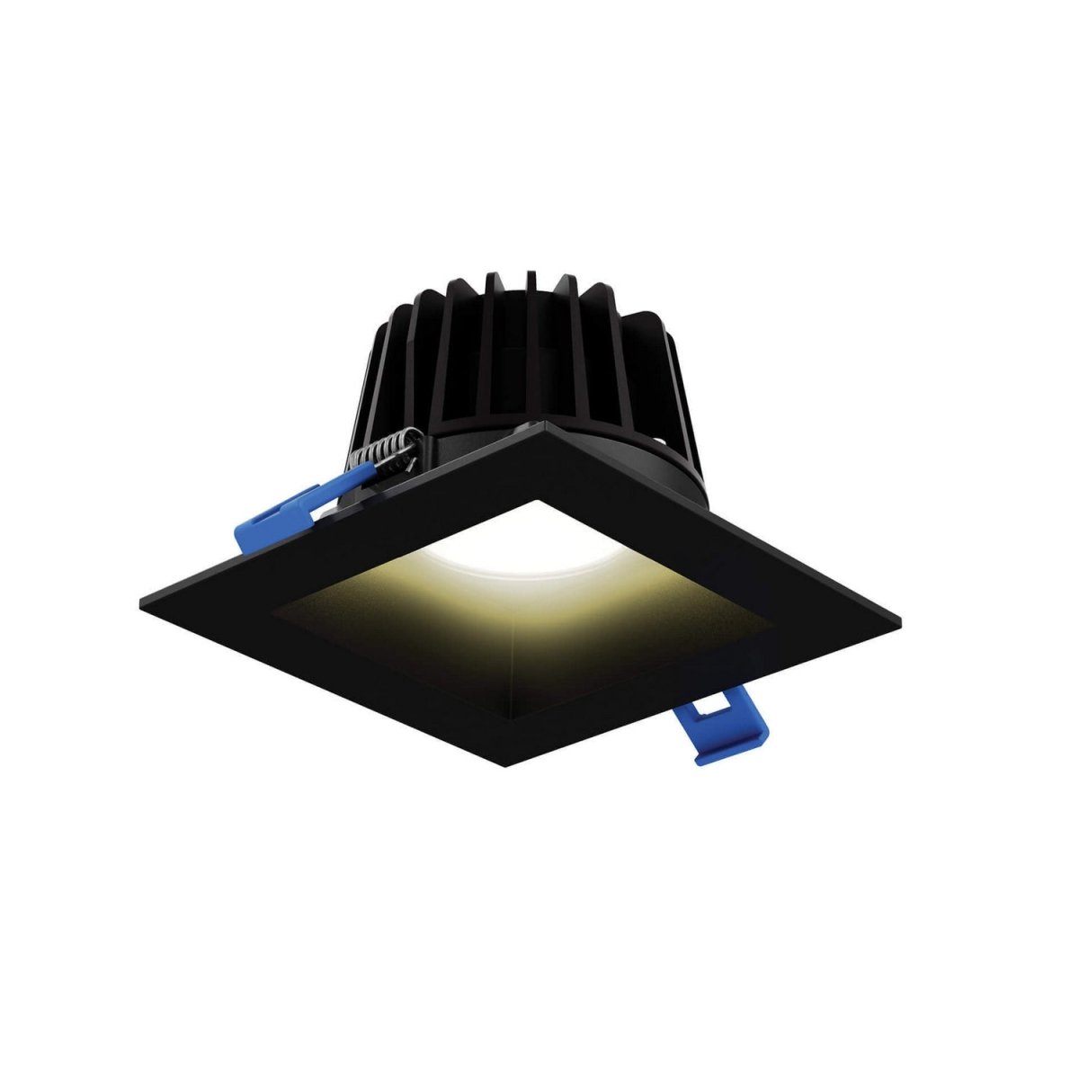 Encastré 6" carré RGR - Noir 2700K, 3000K, 3500K, 4000K, 5000K + Gradation chaude (3000K – 2200K) by dals | Luminaires & cie