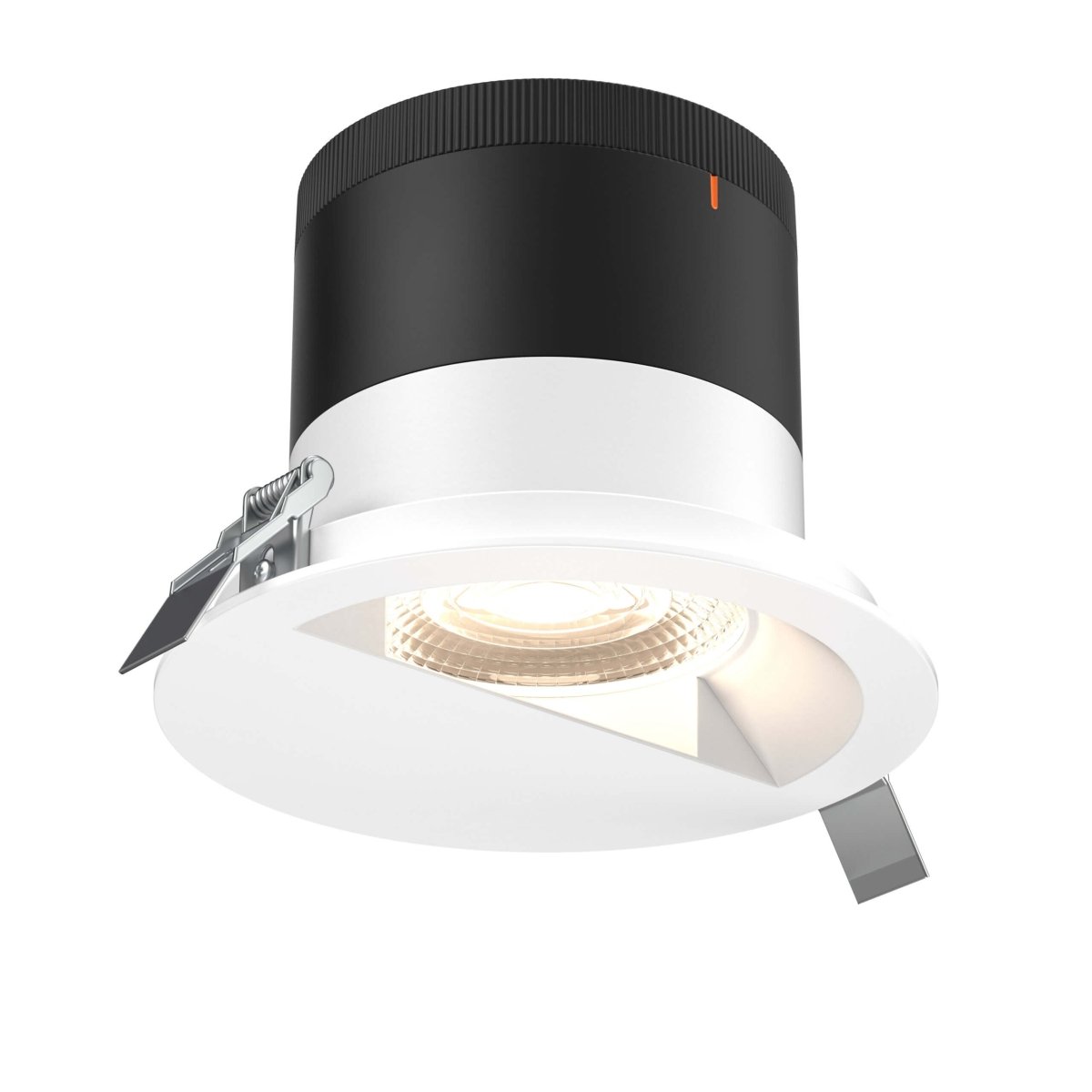 Encastré 6" rond lèche-mur Moda - 20° Blanc by dals | Luminaires & cie